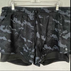 RBX athletic shorts with pocket Camo XL